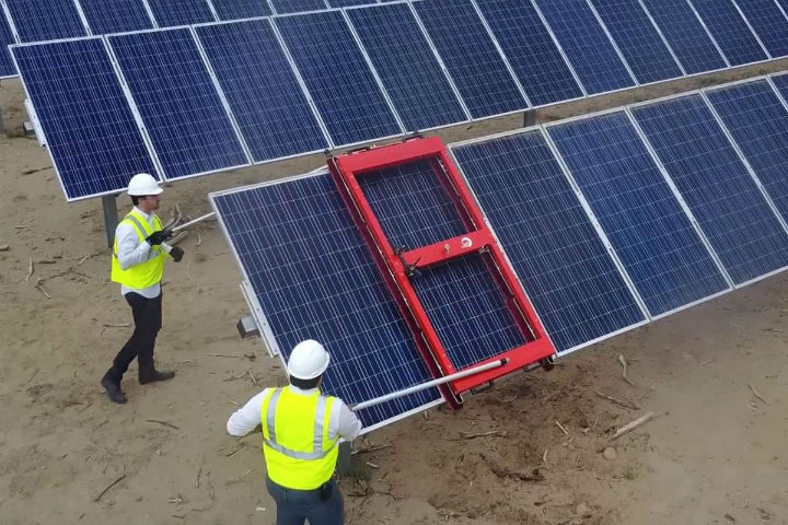 Solar Panel Cleaning for New Power Plants a Must
